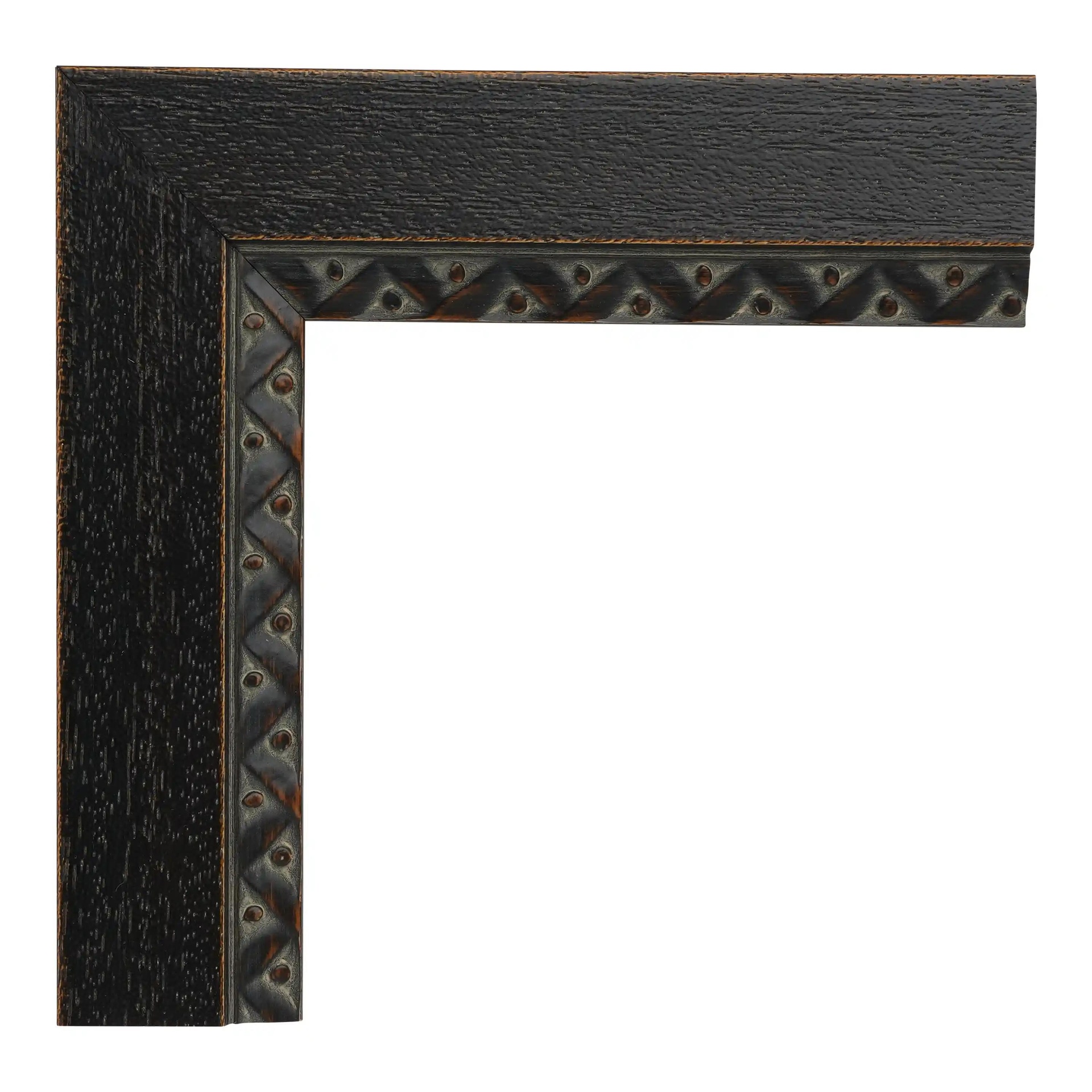 ~DISCONTINUED~ 2768 - 1-1/2"  BLACK / WALNUT