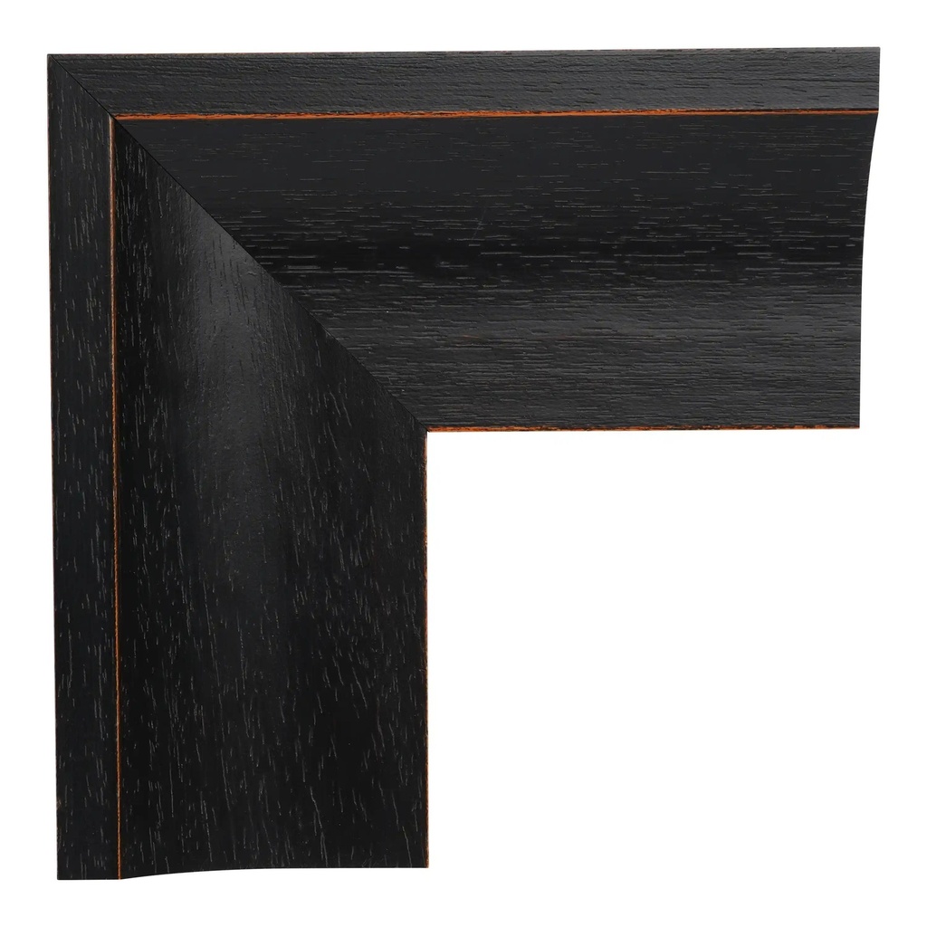 *DISCONTINUED* - 2786 - 2-3/4" WAVY BLACK