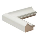 2824 - 2"  ANT.WHITE W/SILVER LIP