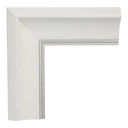 2824 - 2"  ANT.WHITE W/SILVER LIP