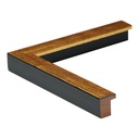 2829 - 3/4"  GOLD TEXTURED