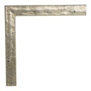 2830 - 3/4"  SILVER  TEXTURED