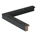 2832 - 3/4"  ANT. BLACK TEXTURED