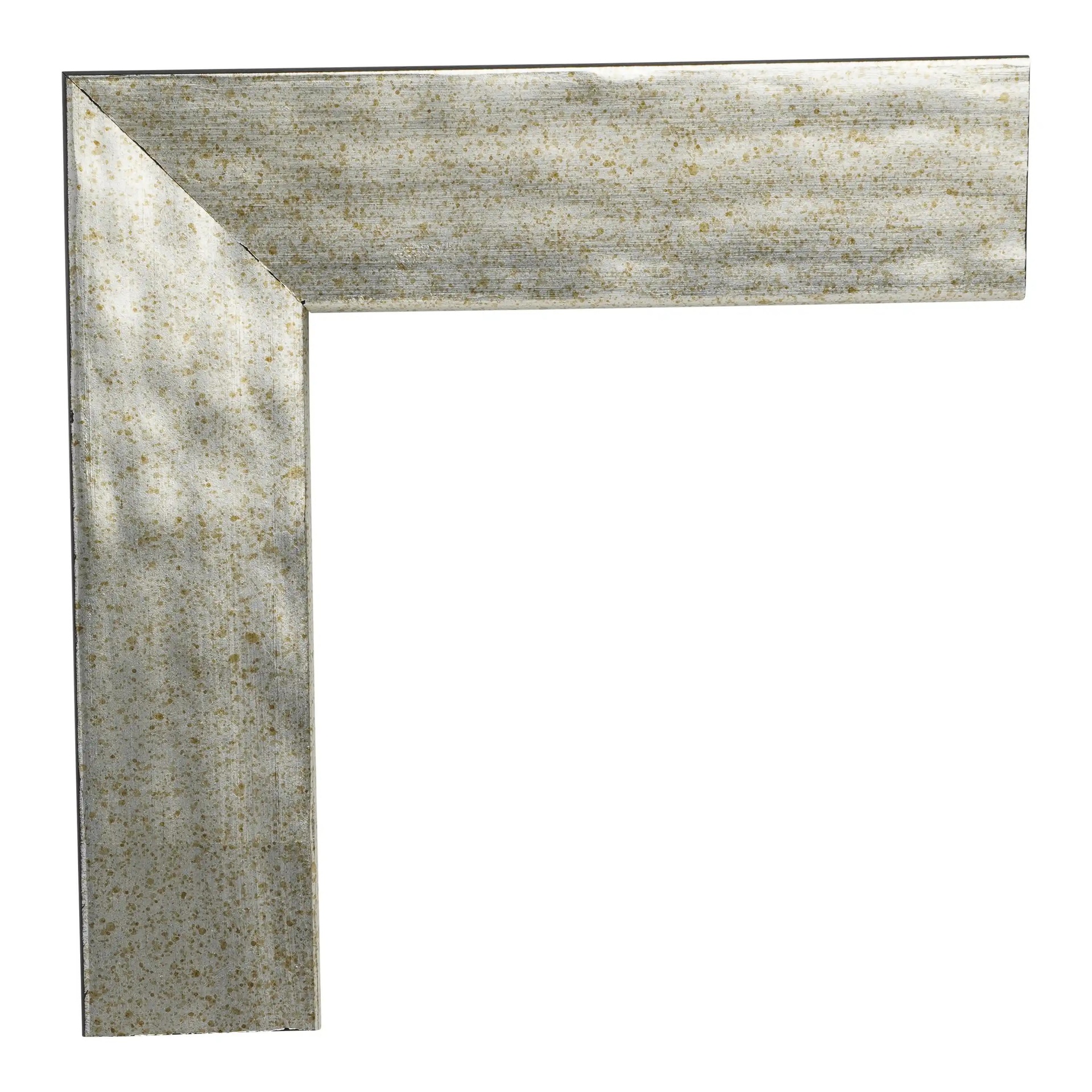 ~CLOSEOUT~ 2834 - 1-1/2"  SILVER TEXTURED