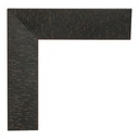 2836 - 1-1/2"  ANT. BLACK TEXTURED