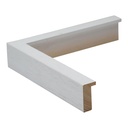 2983 - 1/2"  WHITE W/GRAIN