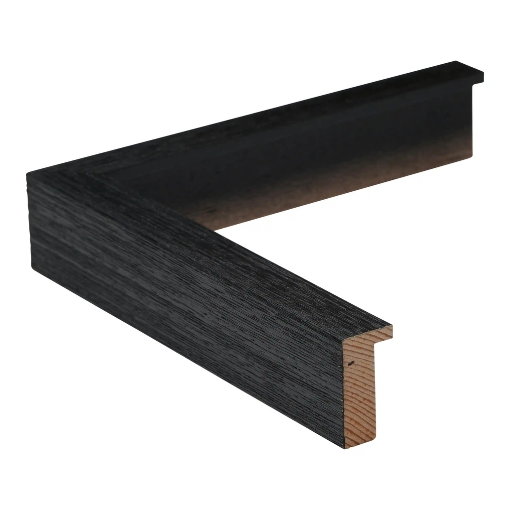 2988 - 1/2"  BLACK W/GRAIN