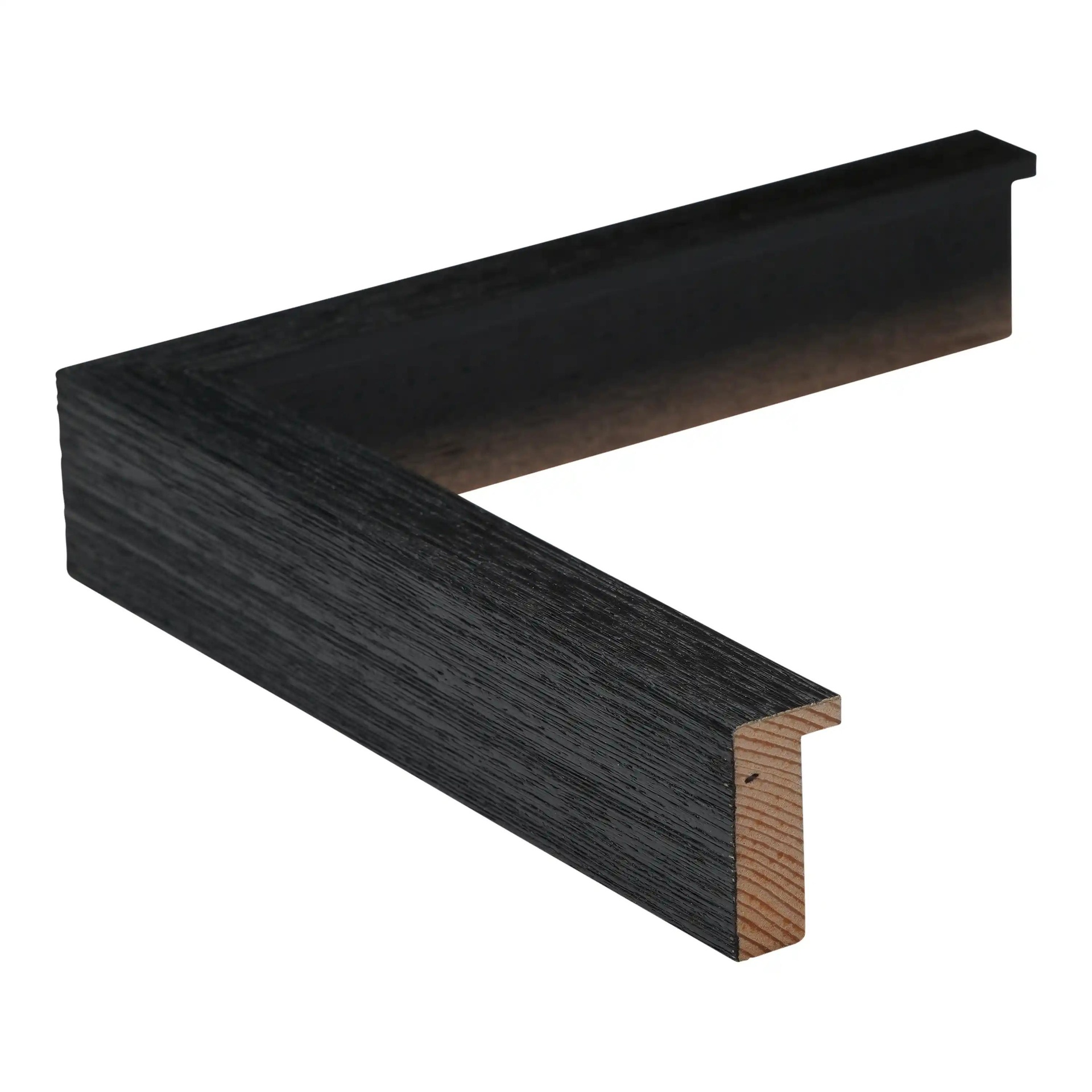 2988 - 1/2"  BLACK W/GRAIN