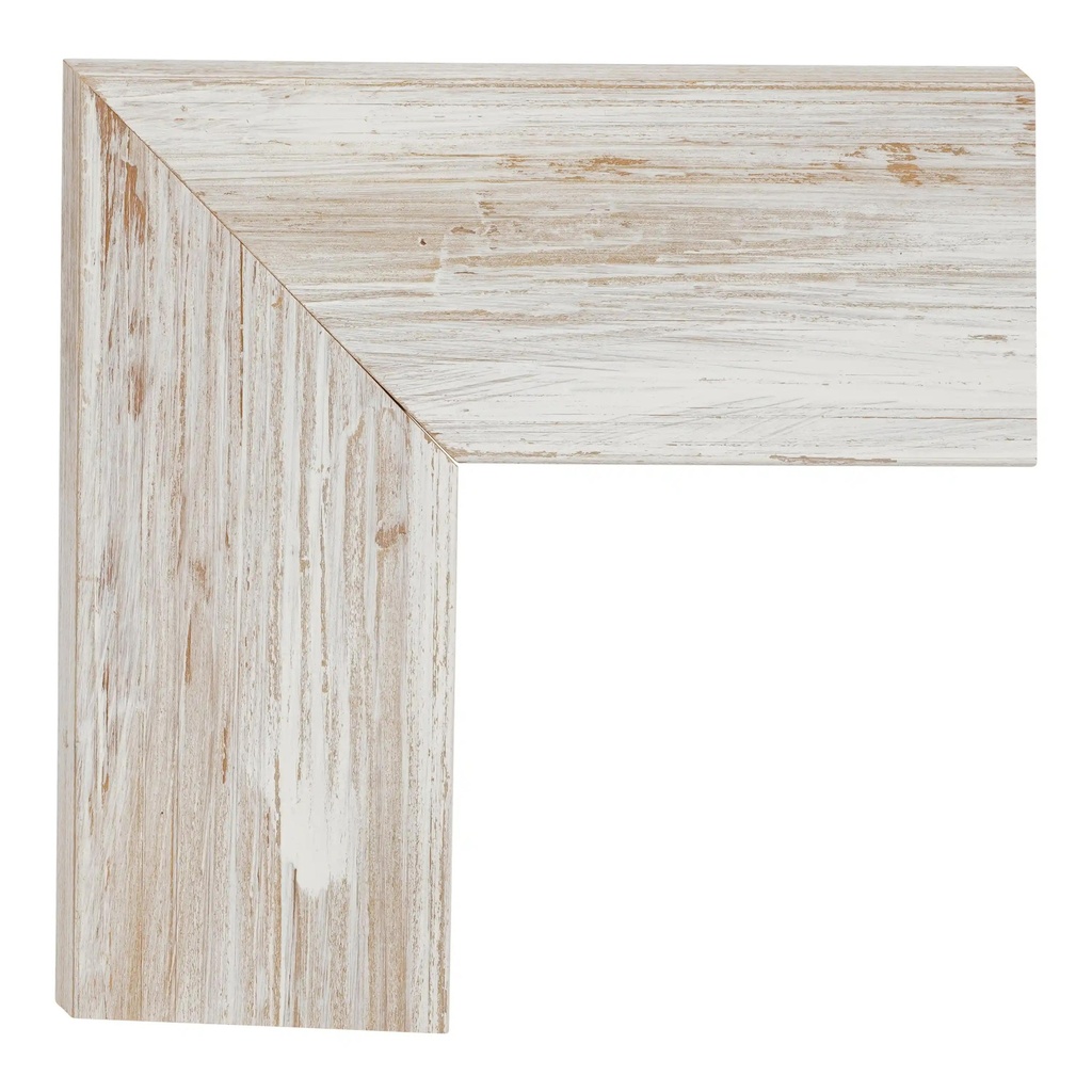 3015 - 2-1/2"  WHITE DISTRESSED