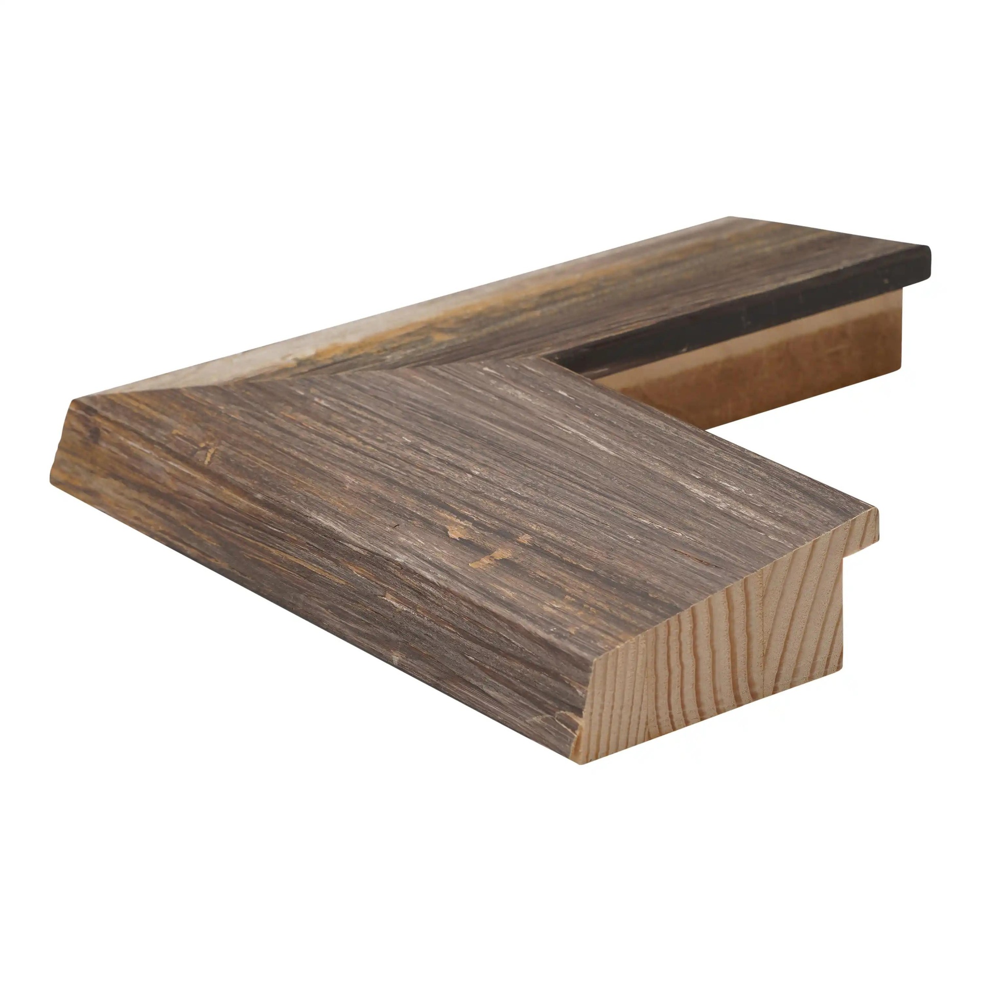 3018 - 2-1/2"  WALNUT DISTRESSED