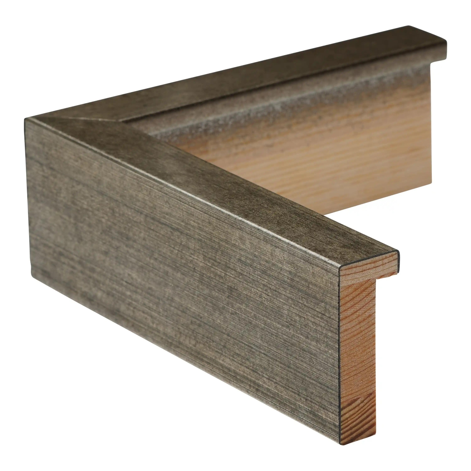 3046 - 7/8" SILVER SHADOWBOX