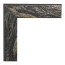 3061 - 1-3/8  BLACK/GOLD  MARBLE