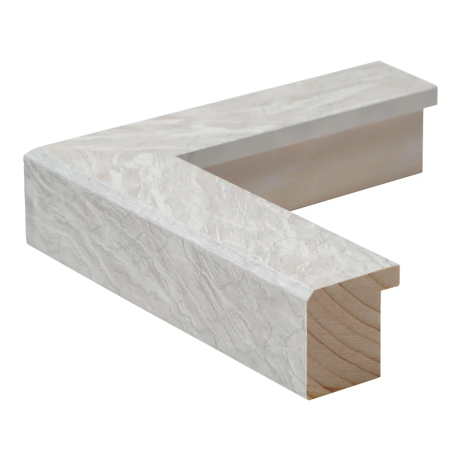 ~DISCONTINUED~ 3062 - 1-3/8" WHITE  MARBLE
