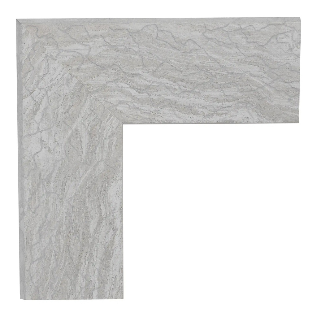 3067 - 2-1/4  WHITE  MARBLE