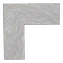 3067 - 2-1/4  WHITE  MARBLE