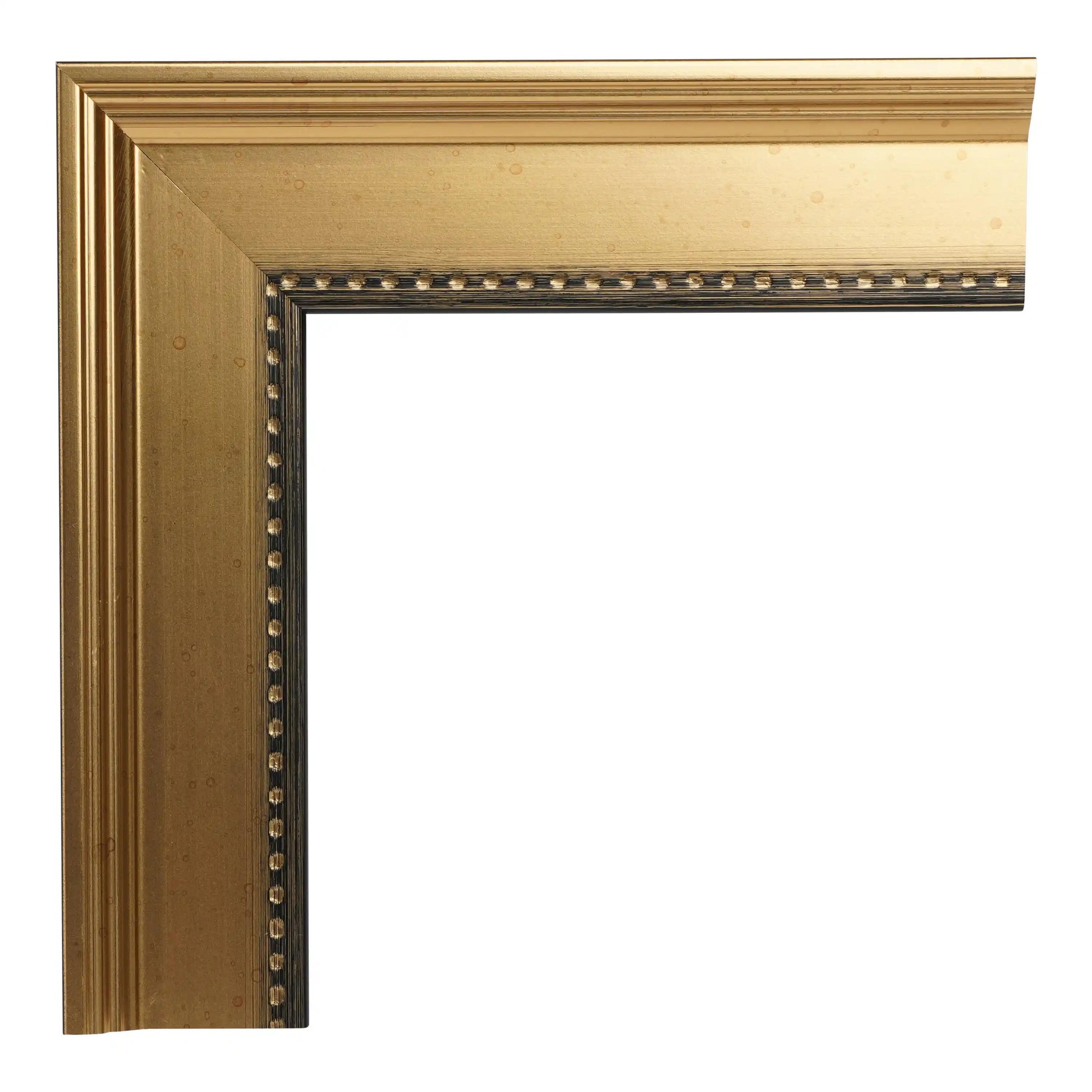 ~CLOSEOUT~ 3071 - 1-1/2" GOLD W/ RIVET LIP