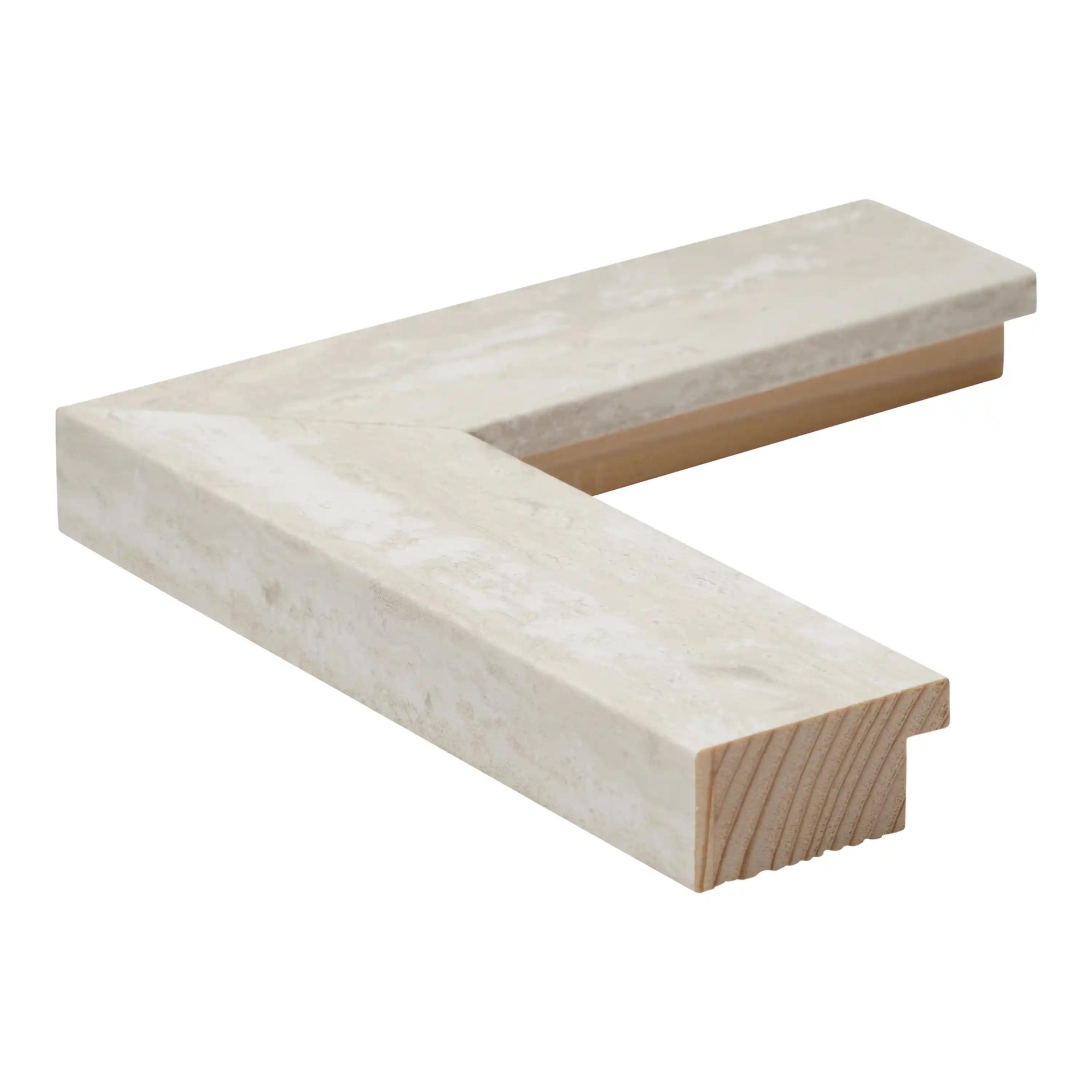 3104 - 1-5/8" WHITE MARBLE