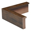 3121 - 7/8" X 2" DEEP WALNUT CAP