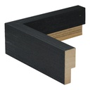 3138 - 3/4" X 2"  BLACK