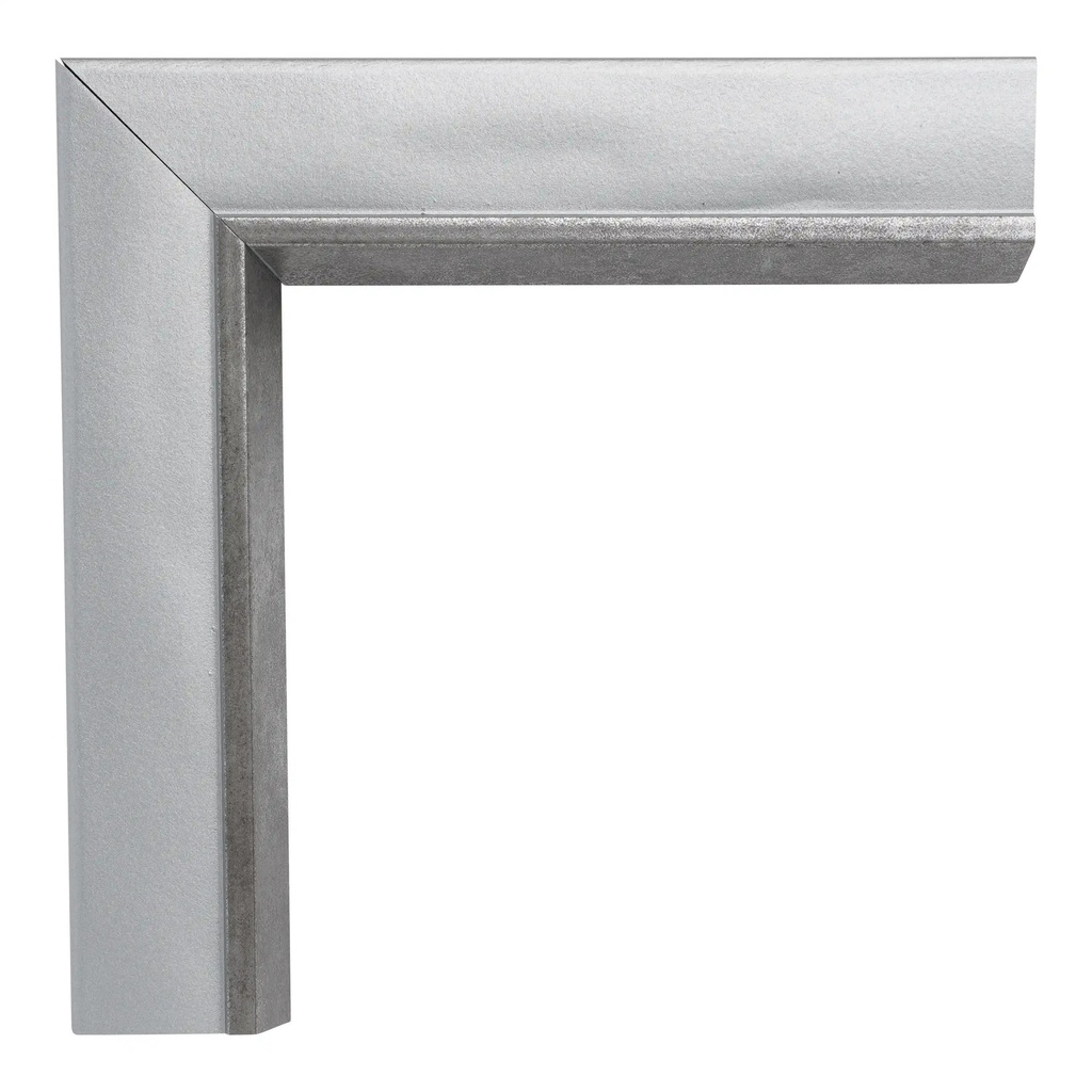 3151 - 1-1/2" HAMMERED SILVER