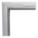 3151 - 1-1/2" HAMMERED SILVER