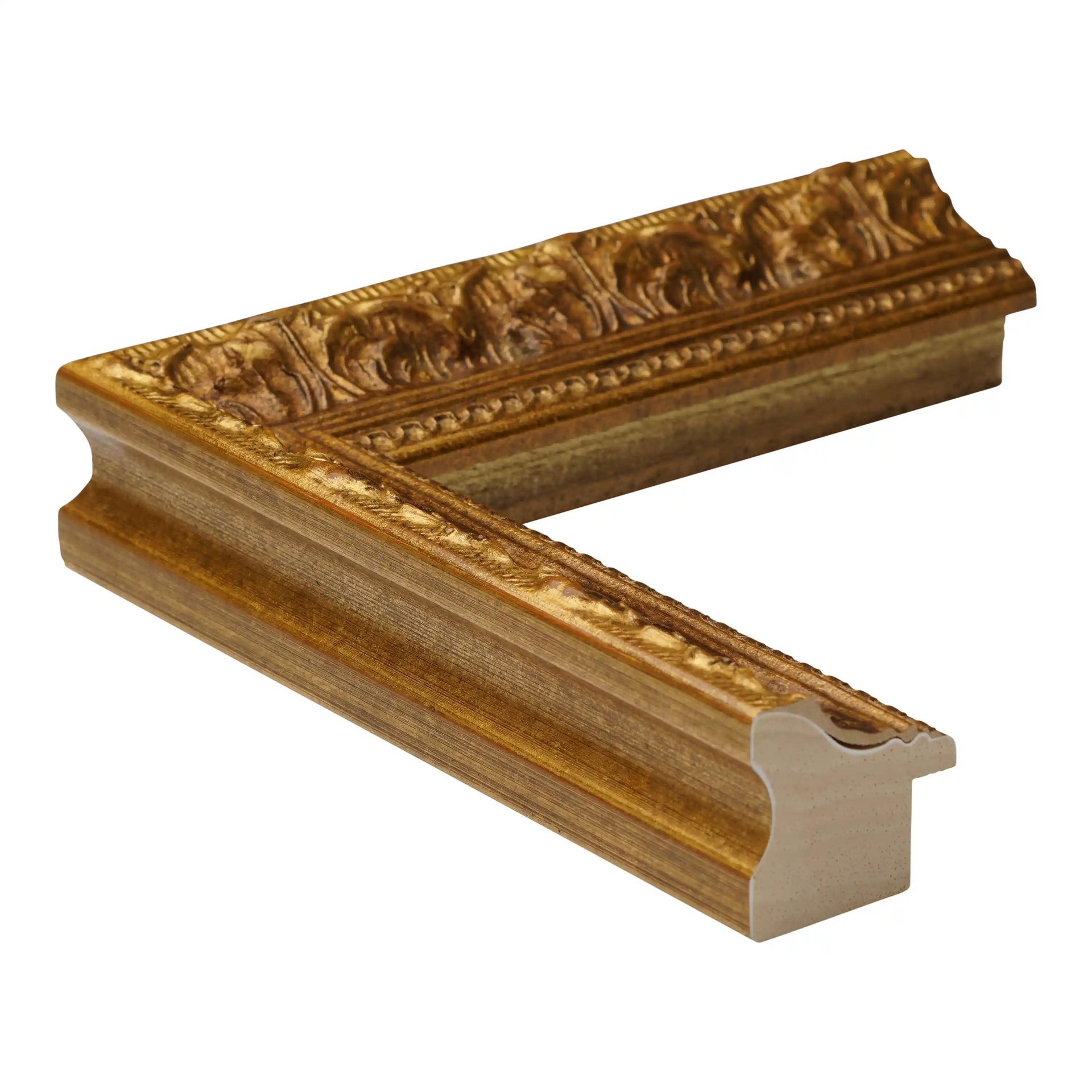 3174 - 1-1/2" ORNATE GOLD