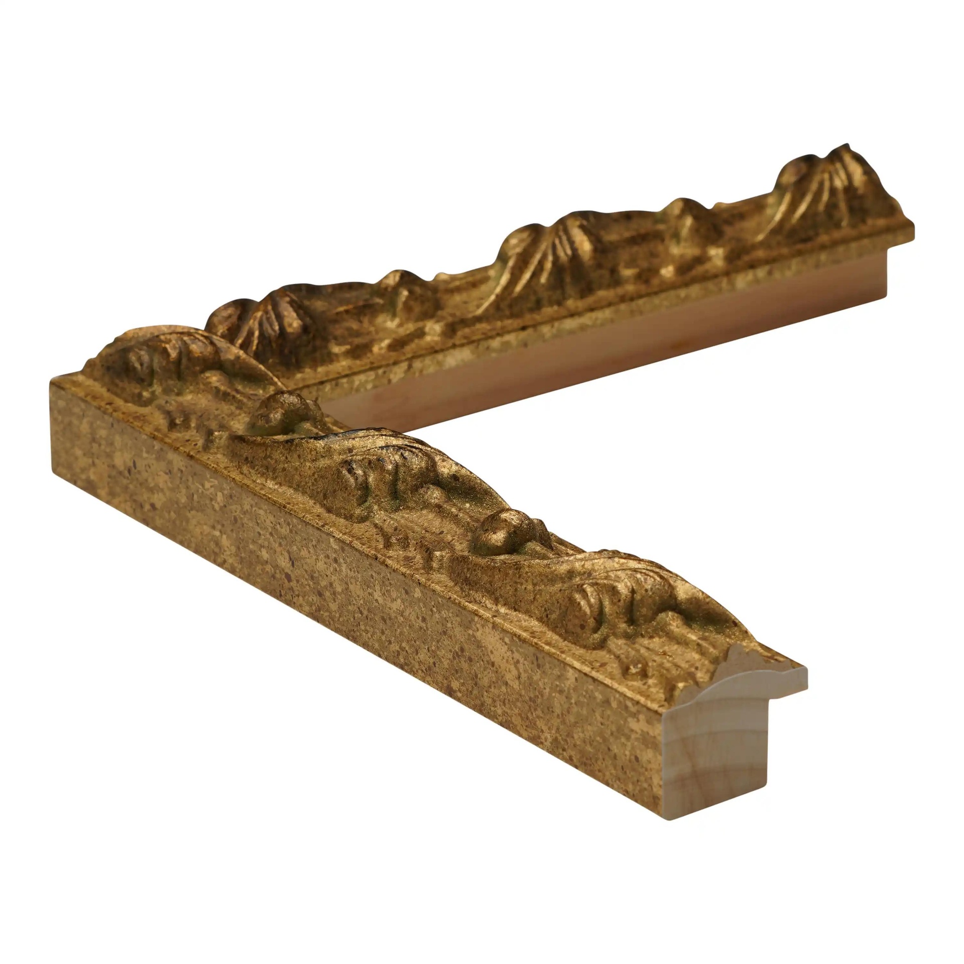 3176 - 1-1/4" ORNATE GOLD