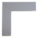 3207 - 1-1/2" SIL. MIRROR FINISH