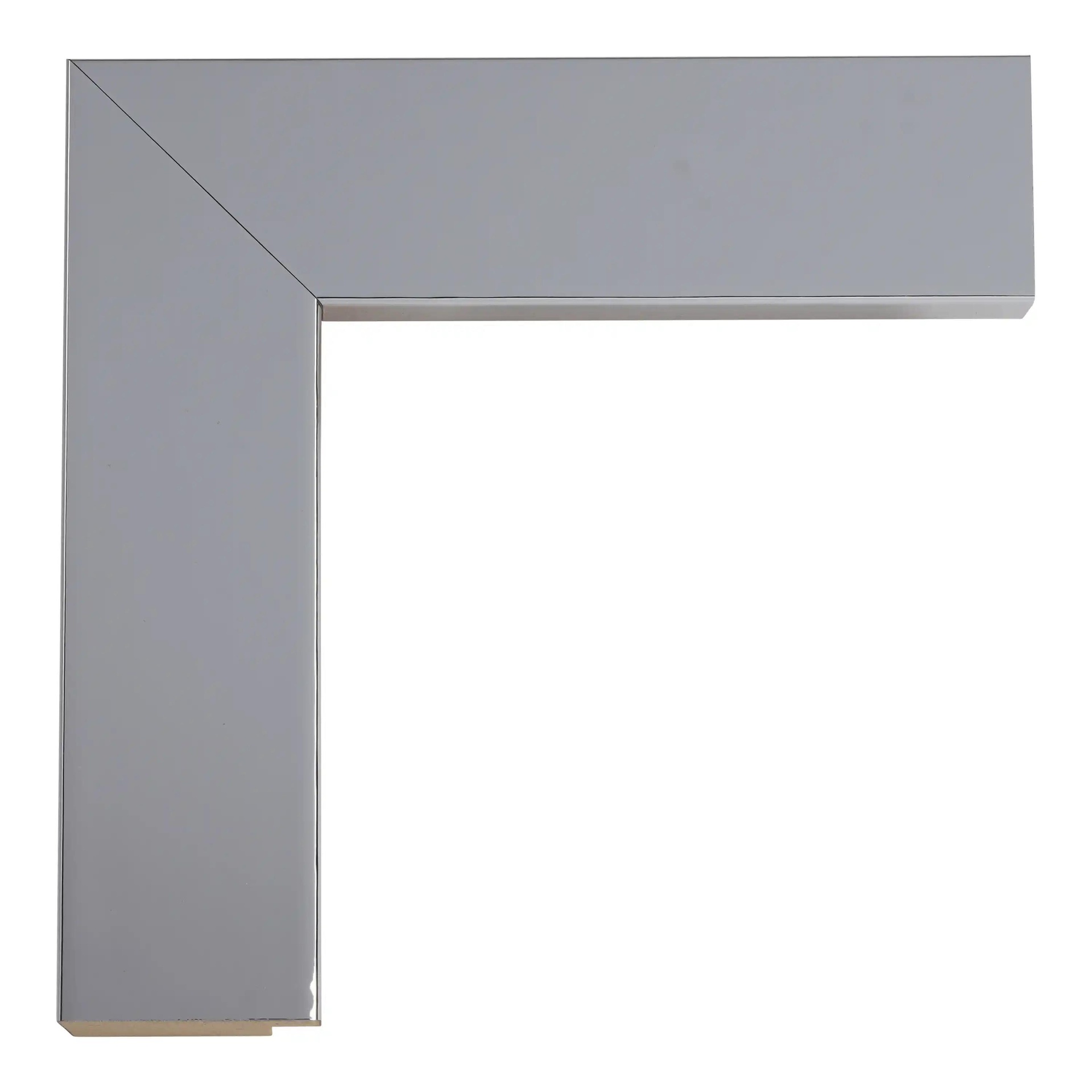 3207 - 1-1/2" SILVER MIRROR FINISH