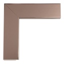 3212 - 1-1/2"  BRONZE MIRROR FINISH
