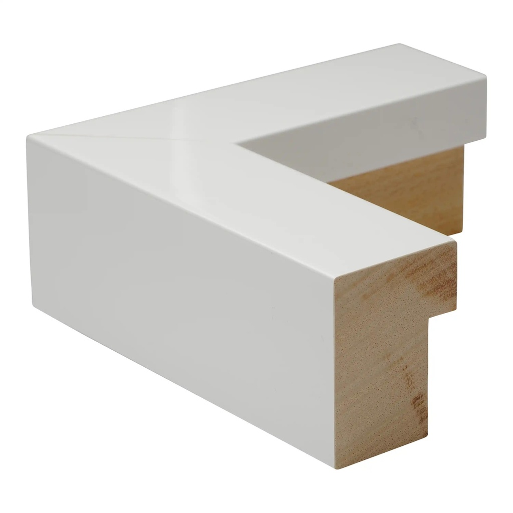 3214 - 1-3/4"  WHITE LACQUER CAP