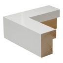 3214 - 1-3/4"  WHITE LACQUER CAP