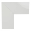 3216 - 2-3/4"  WHITE LACQUER