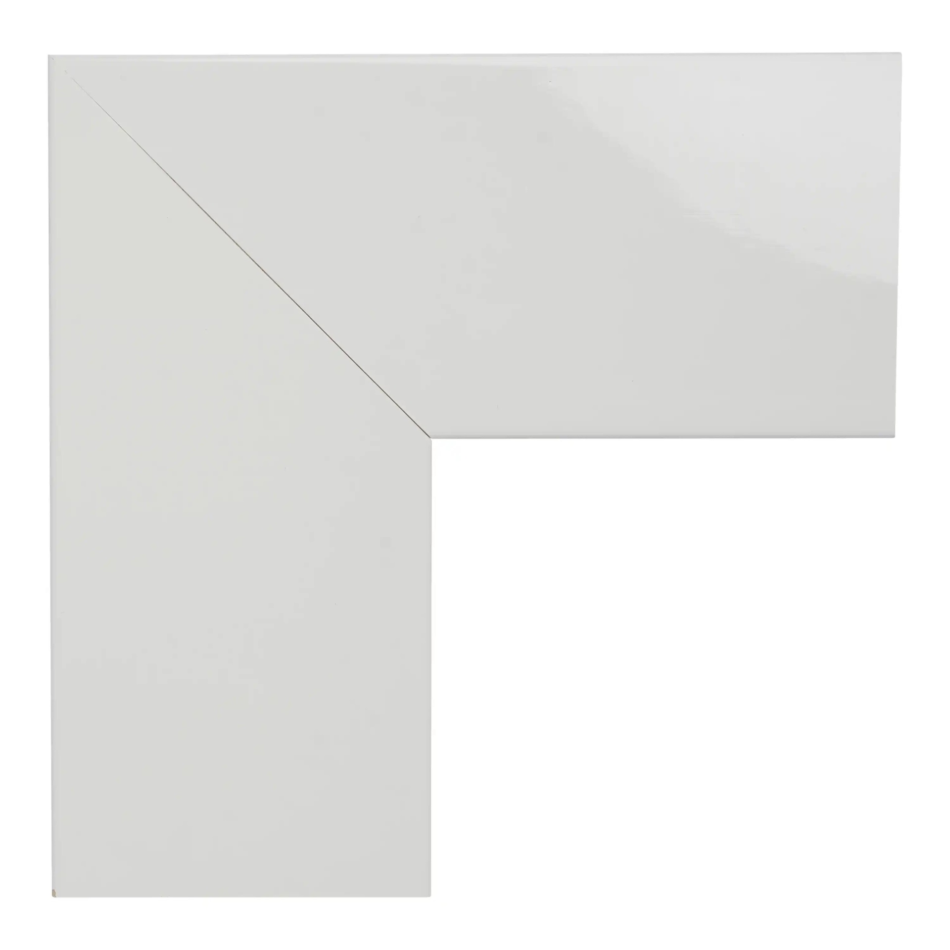 3216 - 2-3/4" WHITE LACQUER