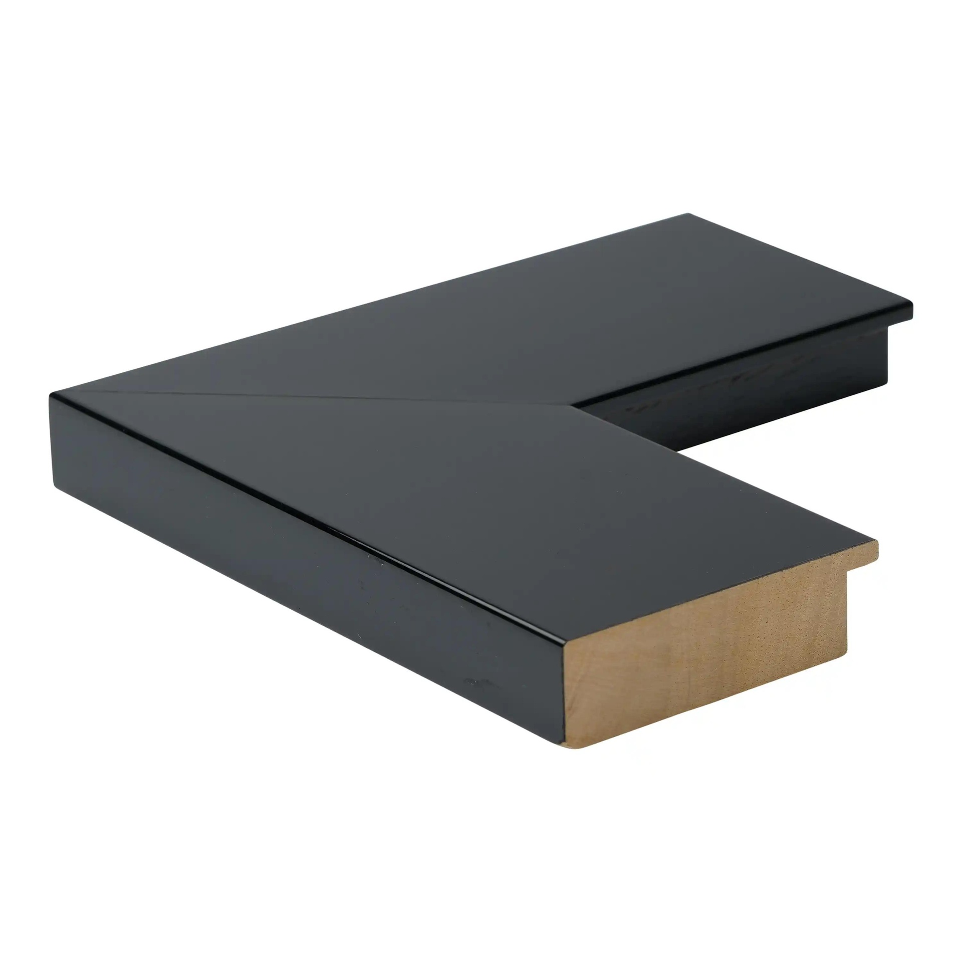 3217 - 2-3/4" BLACK LACQUER