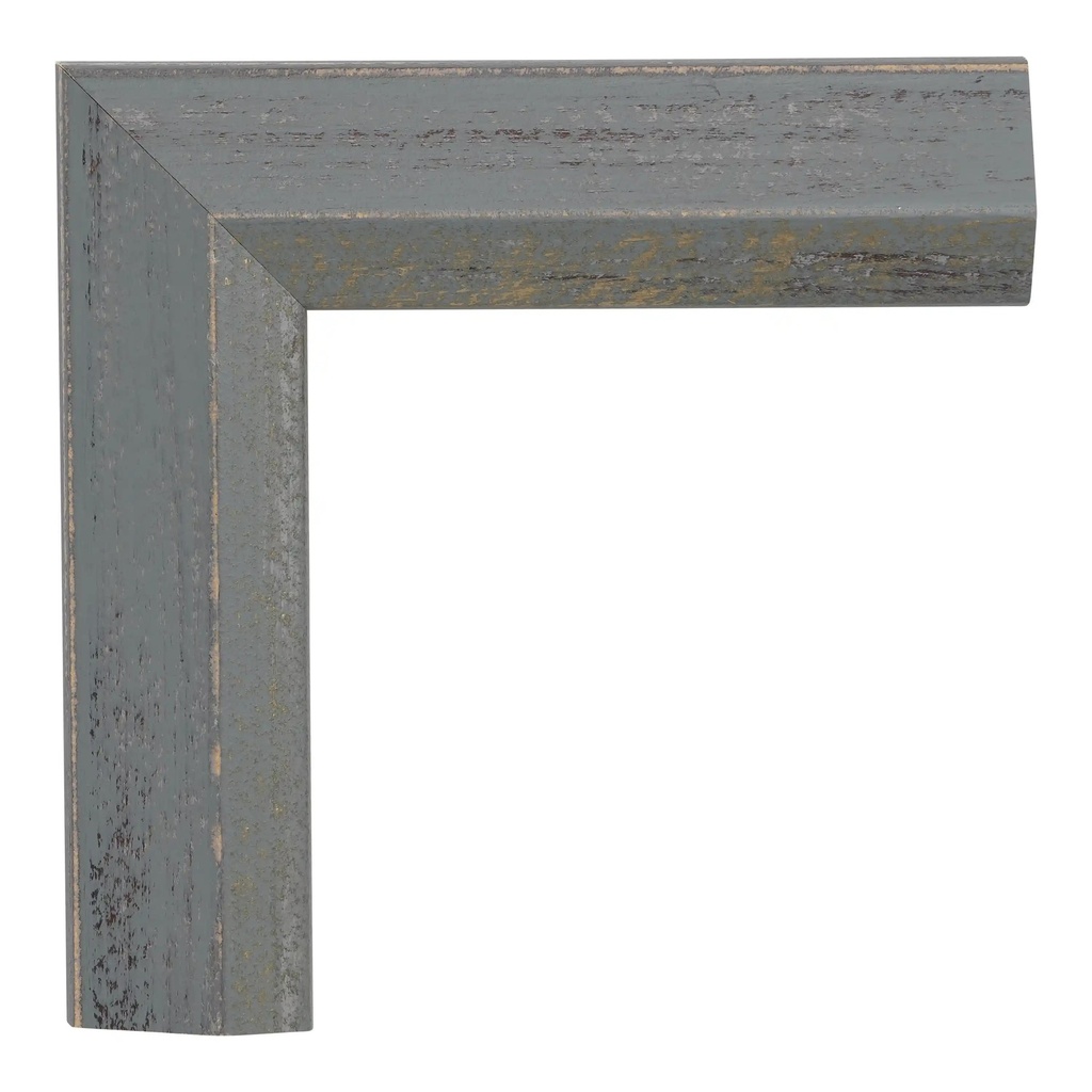 3256 - 1 1/2" Grey Slope w/ Gold Lip