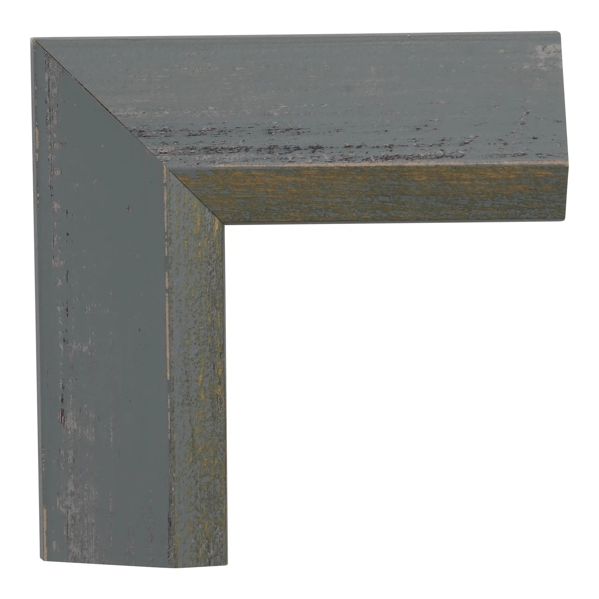 3260 - 2 1/8" Grey Slope w/ Gold Lip