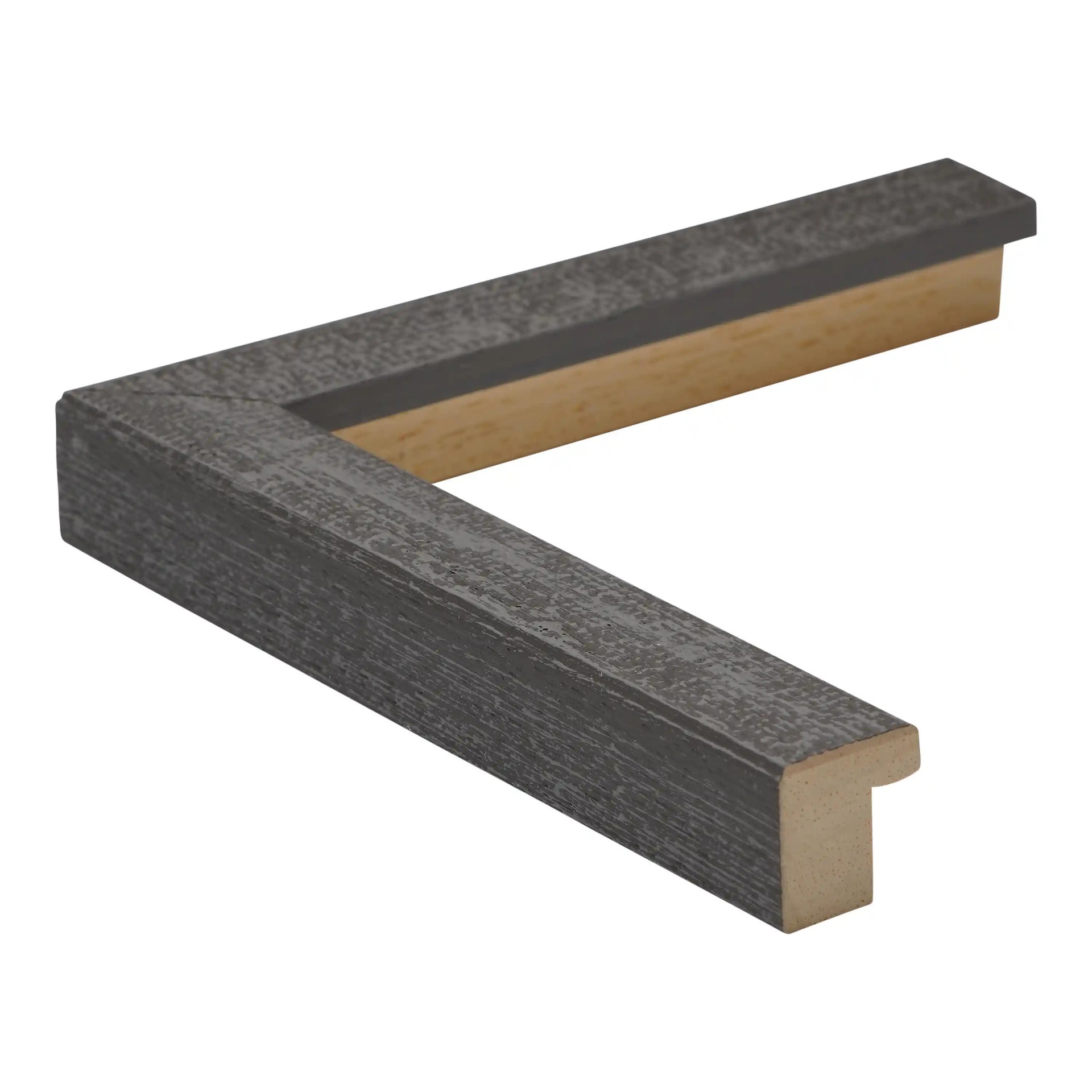 3298 - 7/8" DARK GREY STUCCO