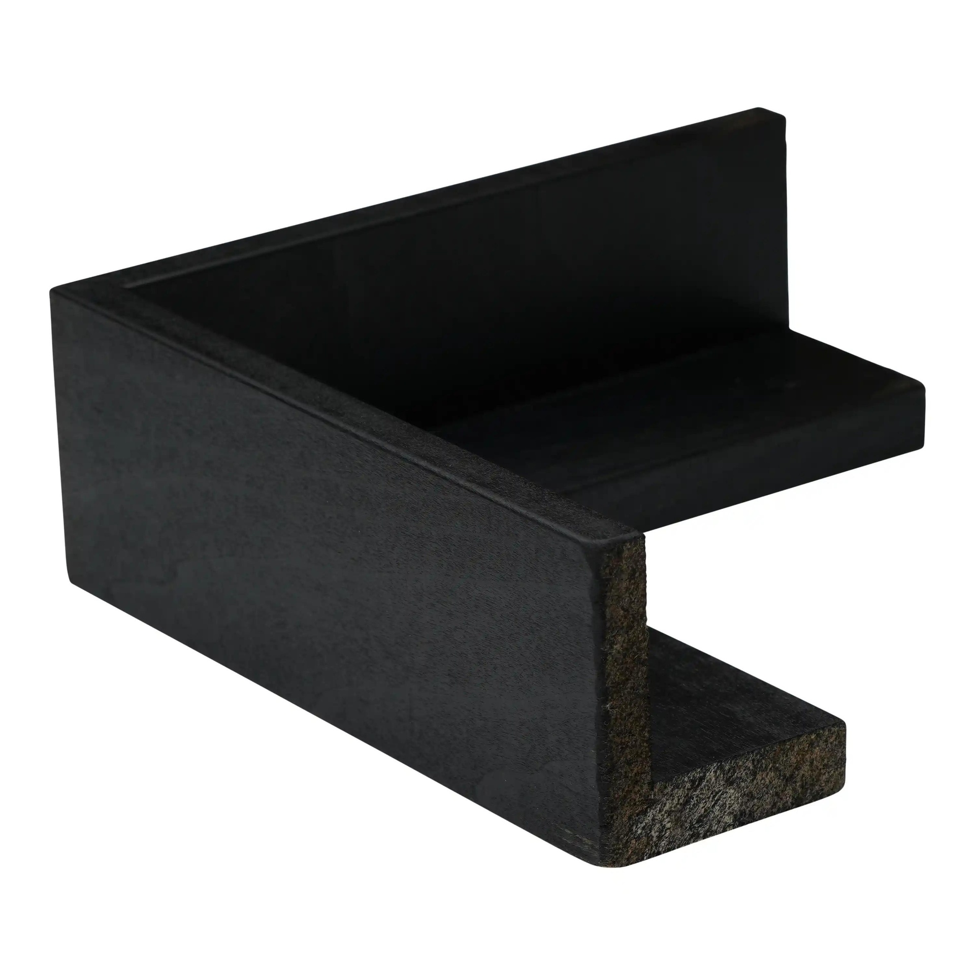 3314 - 1-5/8" Deep Black Woodgrain Floater