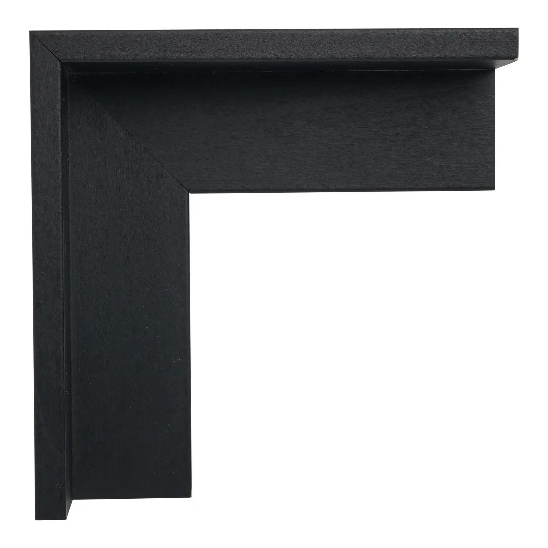 3314 - 1-5/8" Deep Black Woodgrain Floater