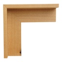 3315 1-5/8" Honey Natural Floater