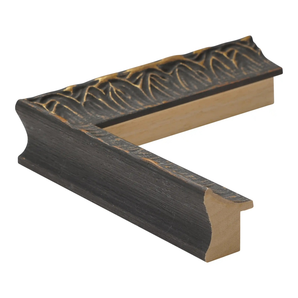 3321 - 1-1/4" Grey and Gold Vatican