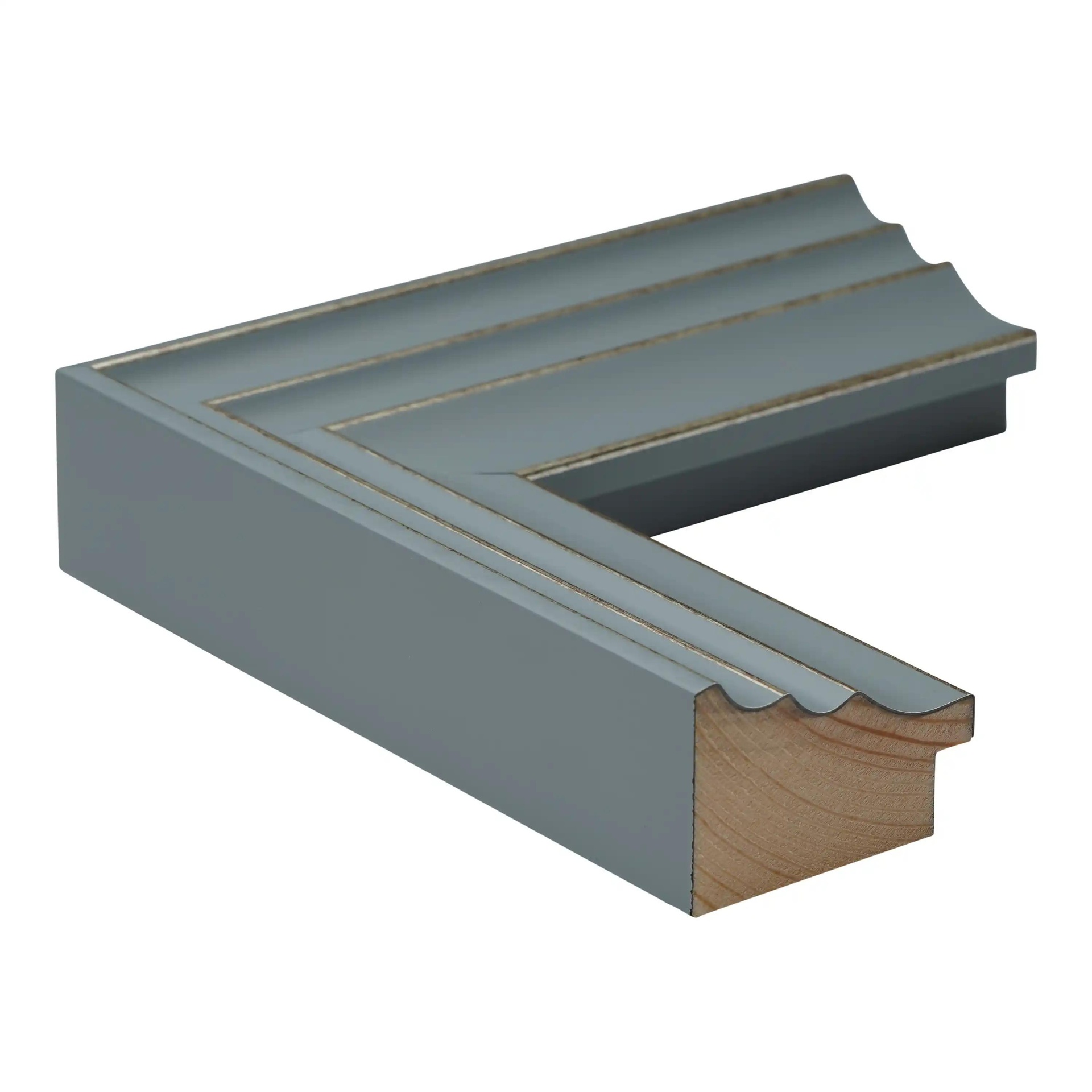 3325 - 2" Slate Blue with Silver Marquee