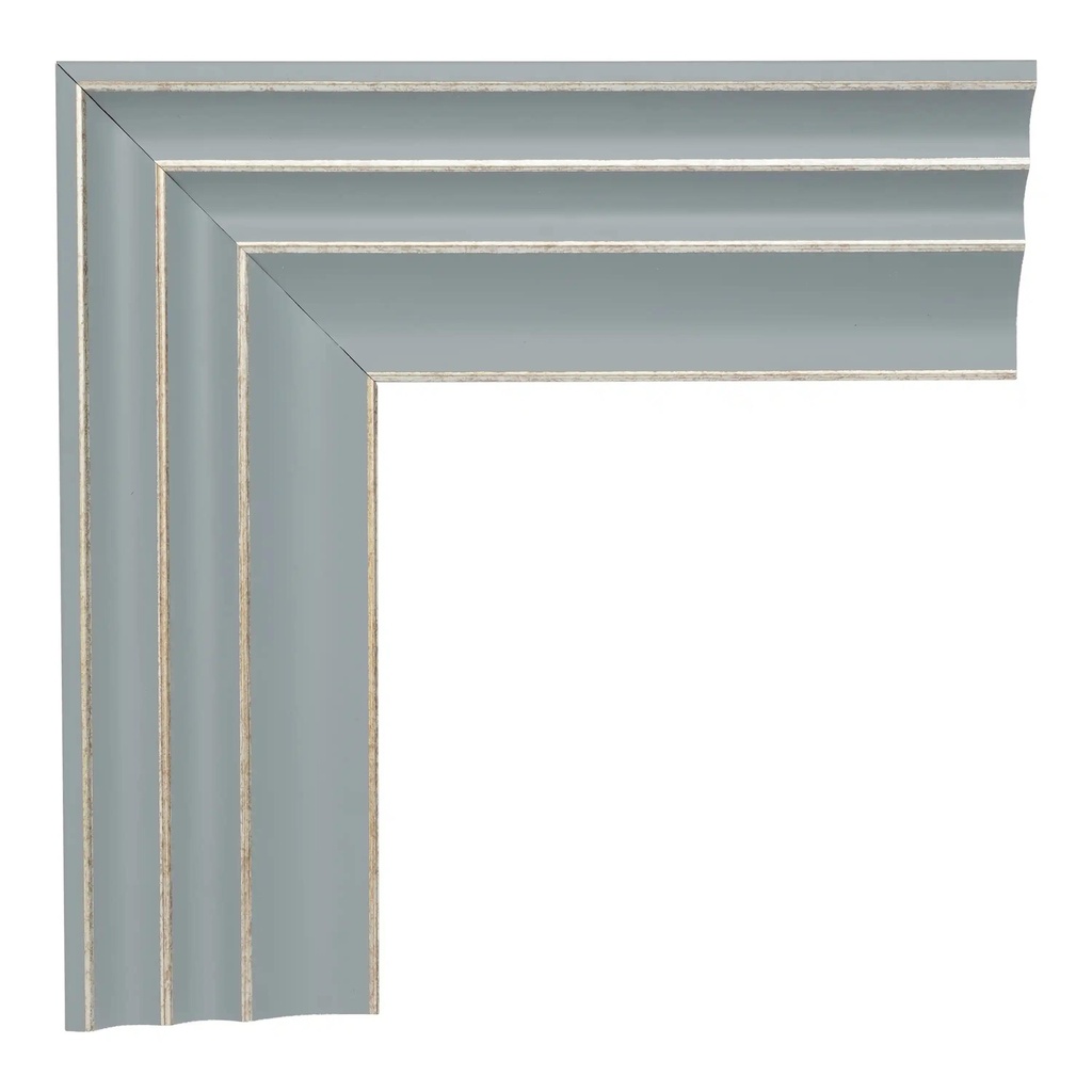 3325 - 2" Slate Blue with Silver Marquee