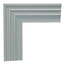 3325 - 2" Slate Blue with Silver Marquee