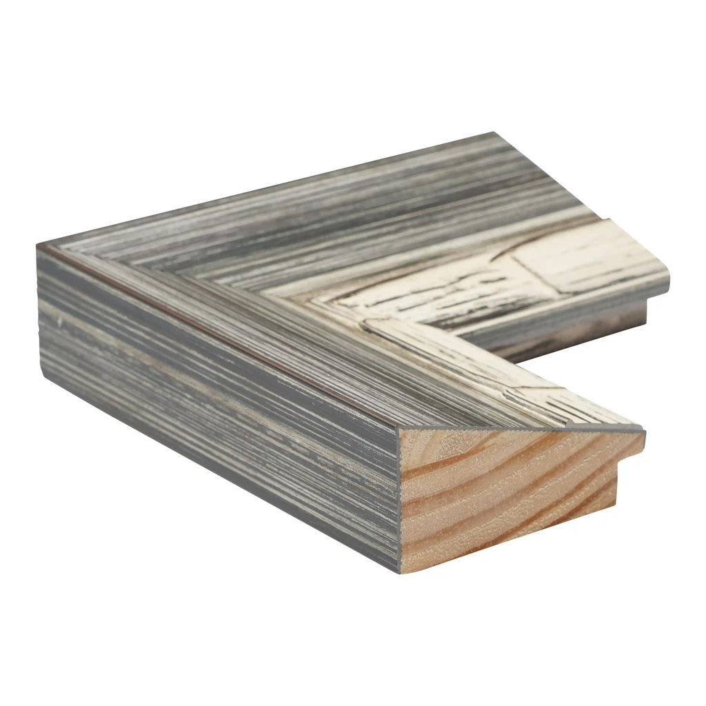 4011 - 3"  DK.GREY W/LT.GREY PANEL