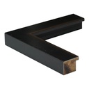 5009 - 1-1/4"  ANT. BLACK & GOLD