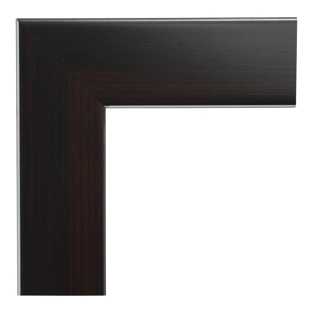 5044 - 1-7/8 WALNUT W/SILV. EDGE