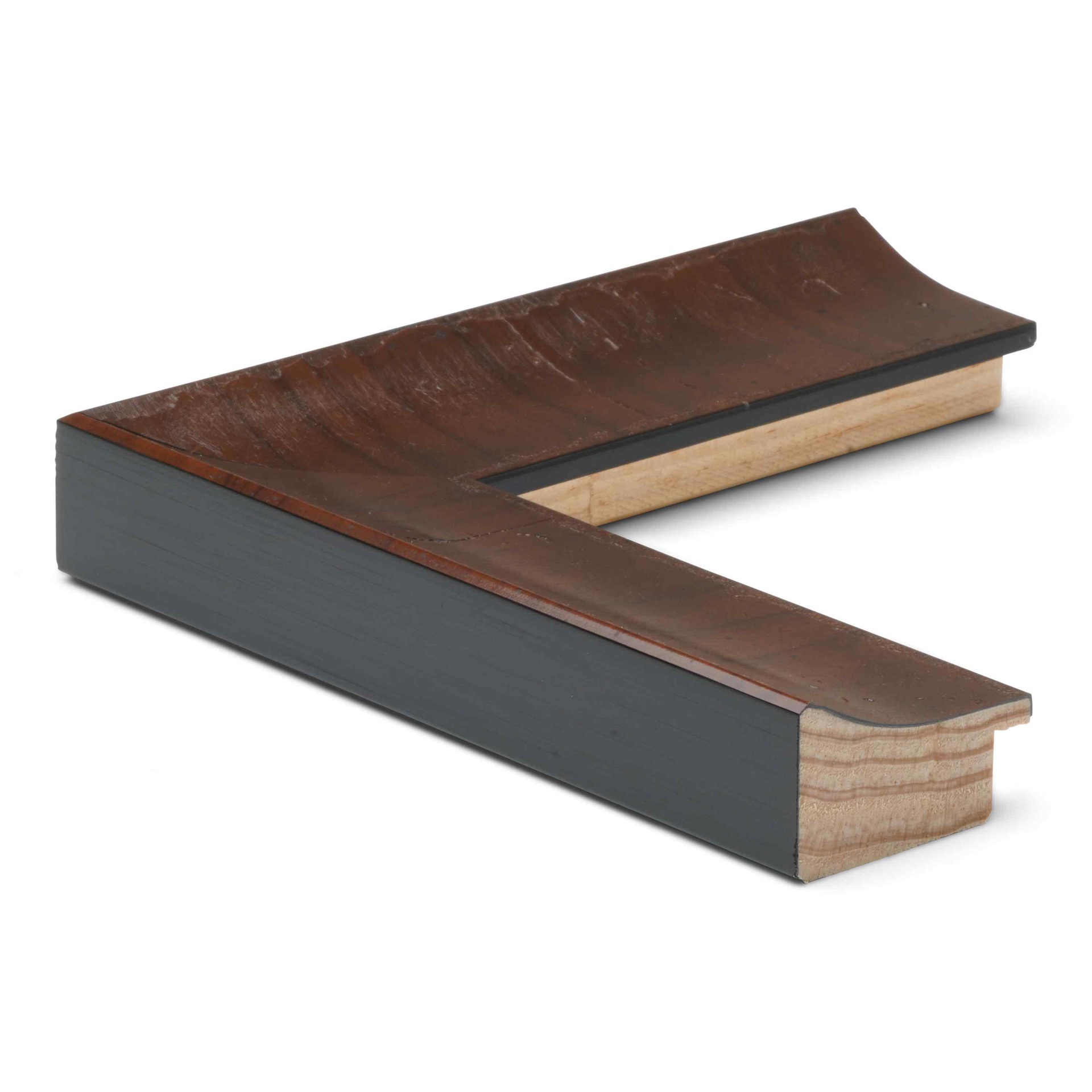 2708 - 1-1/2" DARK WALNUT BURL