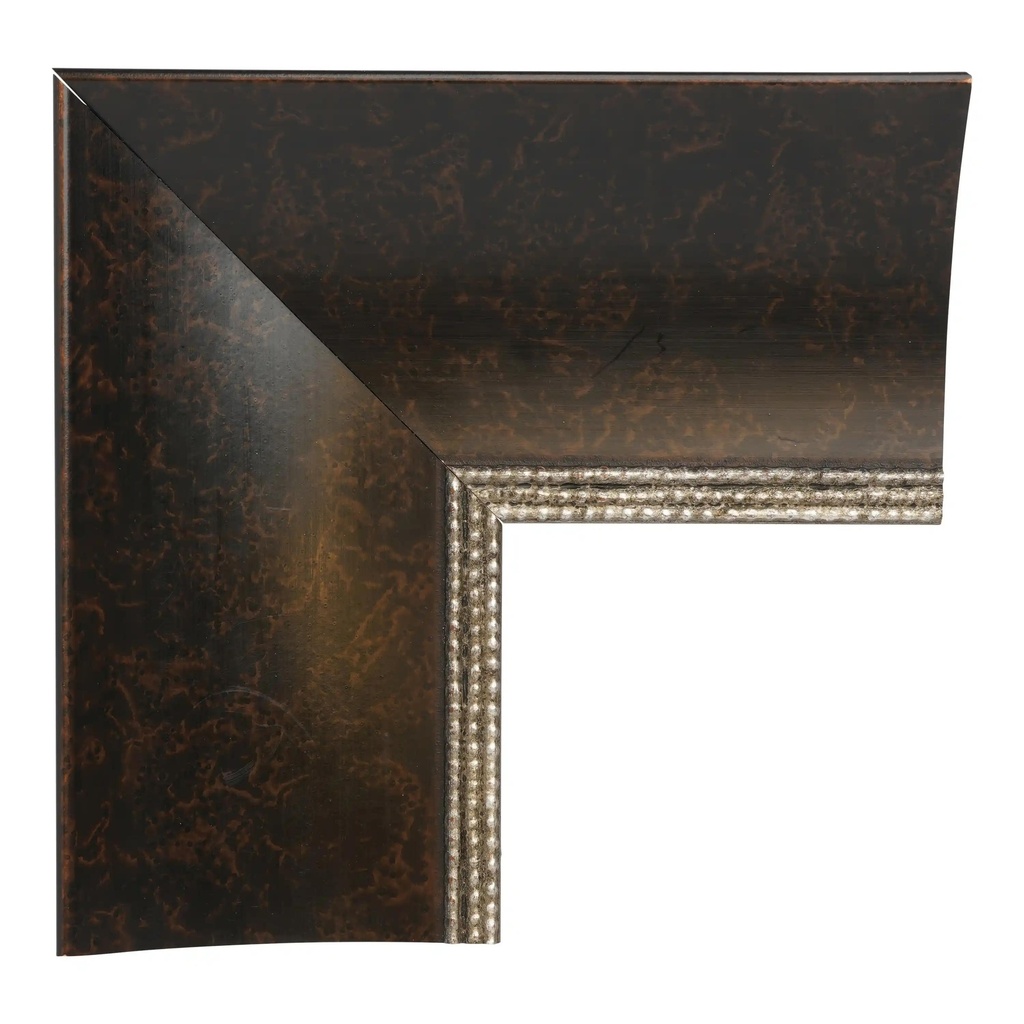 8026 - 3"  BLACK W/SILVER LIP